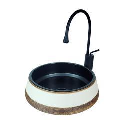 Pure Concept Sardis Dekoratif Tezgah Üstü Çanak Lavabo 42 cm Çok Renkli
