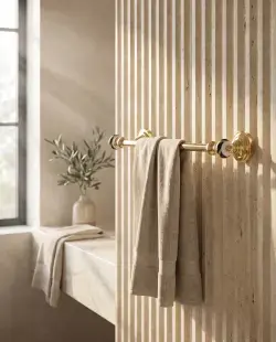 Pure Concept Kleopatra Havluluk 40 cm Beyaz Altın uygulama örneği
