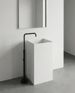 Pure Concept Quadra Monoblok Lavabo Beyaz uygulama örneği