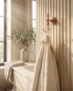 Pure Concept Crystal İkili Askılık Rose Gold uygulama örneği