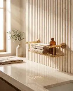 Pure Concept Crystal Metal Etajer 40 cm Altın uygulama örneği