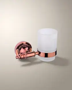 Pure Concept İstanbul Diş Fırçalık Camlı Şeffaf Bronz