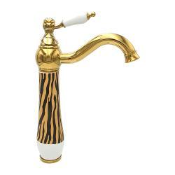 Pure Concept Tiger Çanak Lavabo Bataryası Altın