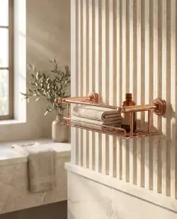 Pure Concept Crystal Metal Etajer 40 cm Rose Gold uygulama örneği