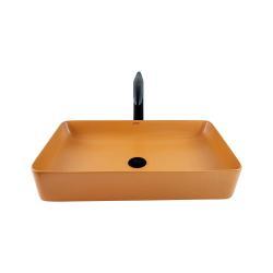 Pure Concept Çanak Lavabo 60x34x12 cm Mat Turuncu