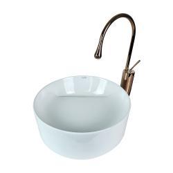 Pure Concept Ren Tezgah Üstü Çanak Lavabo 42 cm Beyaz uygulama örneği