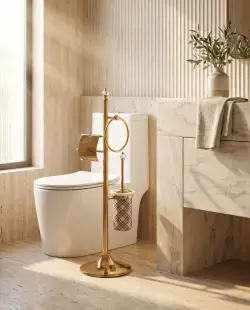 Pure Concept Ekose 3’lü Ayaklı Set Altın uygulama örneği