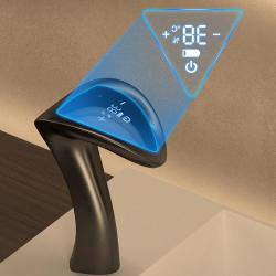 Pure Concept Elysium Smart Lavabo Bataryası Mat Siyah uygulama örneği