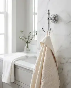 Pure Concept Crystal İkili Askılık Krom uygulama örneği
