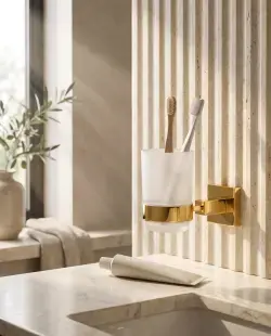 Pure Concept Venedik Diş Fırçalık Altın uygulama örneği