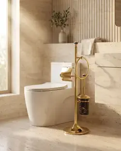 Pure Concept Galaksi 3’lü Ayaklı Set Altın uygulama örneği