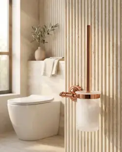 Pure Concept İstanbul Klozet Fırçası Camlı Bronz uygulama örneği