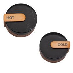 Pure Concept Royce 3 Delikli Lavabo Bataryası Fırçalanmış Rose Gold uygulama örneği