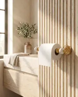 Pure Concept Geometrik Açık Kağıtlık Beyaz Altın uygulama örneği