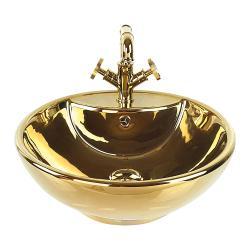 Pure Concept Bowl Çanak Lavabo 46x46x18 cm Altın