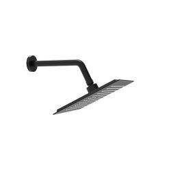 QUA UltraSlim Square Duş Başlığı 225x225 mm Mat Siyah