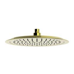 QUA Ultraslim Round Duş Başlığı Ø240 mm Altın