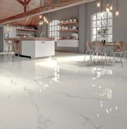 Qua Granite 60x120 Statuario Tam Parlak