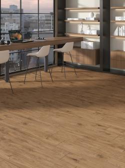 Qua Granite 20x120 Prestige Carmel Mat uygulama örneği