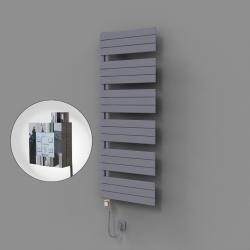 Radiva Sirius Elektrikli Havlupan Gri 1640x600 mm 1000W KTX4 Bluetooth Termostatlı Spiral Kablolu