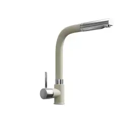 RealStone SÜMELA SPİRALLİ EVİYE BATARYASI krem