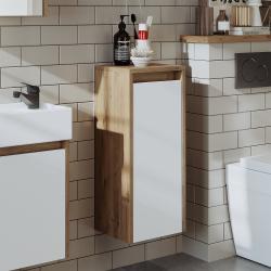 Roomart Mini Banyo Havlu Dolabı 30 cm Atlas Çam-Beyaz uygulama örneği