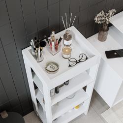 Roomart Moka Çok Amaçlı Raf 40,6 cm Beyaz uygulama örneği