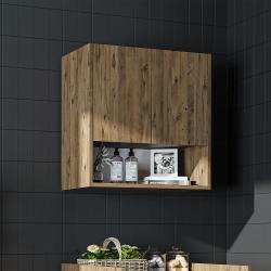 Roomart Çamaşır Makinesi Üst Dolabı Derin 65 cm Atlas Çam uygulama örneği