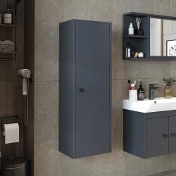 Roomart Ada Banyo Havlu Dolabı 35 cm Antrasit uygulama örneği