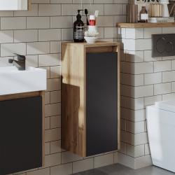 Roomart Mini Banyo Havlu Dolabı 30 cm Atlas Çam-Antrasit uygulama örneği