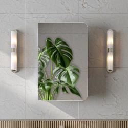 Roomart Likya Aynalı Banyo Dolabı 45 cm Beyaz uygulama örneği