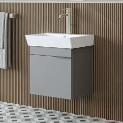 Roomart Likya Lavabolu Banyo Dolabı 50 cm Külgri uygulama örneği