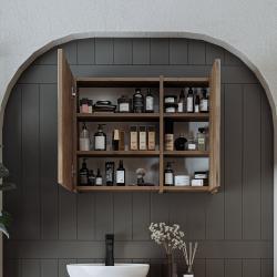 Roomart Gusto Aynalı Banyo Dolabı 75 cm Atlas Çam uygulama örneği