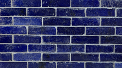 Saray Tuğla Sırlı Kaplama Tuğla Parlament Blue 215x65x15 mm