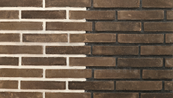 Saray Tuğla Linear Dolu Tuğla Dark Smoke 330x102x40 mm
