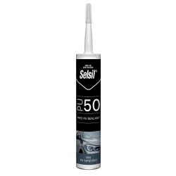 Selsil PU 50 Pro Yapıştırıcı Siyah 280 ml