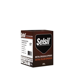 Selsil Paslanmaz Çelik Dolgulu Epoksi Macun 500 gr
