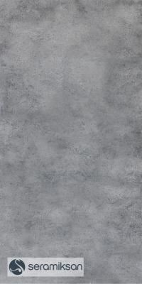 Seramiksan 60x120 Cement Dark Gray Mat