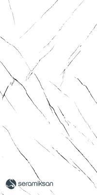 Seramiksan 60x120 White Marble White&Black Marble Full Lappato