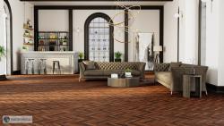 Seramiksan 40x60 Classic Wood Kestane Mat uygulama örneği