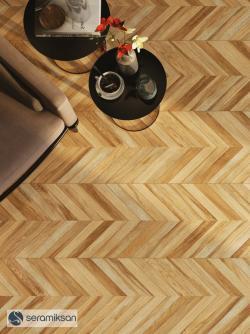 Seramiksan 40x60 Classic Wood Ceviz Mat uygulama örneği