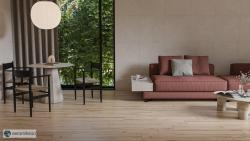 Seramiksan 20x120 Massive Wood Touch Almond Mat uygulama örneği