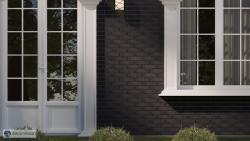 Seramiksan 6x25 Boston Black Mat uygulama örneği