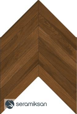 Seramiksan 40x60 Classic Wood Kestane Mat