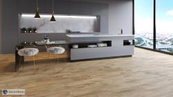Seramiksan 30x120 Sagano Ceviz Mat uygulama örneği