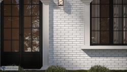 Seramiksan 6x25 Boston White Mat uygulama örneği