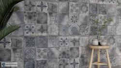 Seramiksan 60x60 City Gray Patchwork Motif Mat uygulama örneği