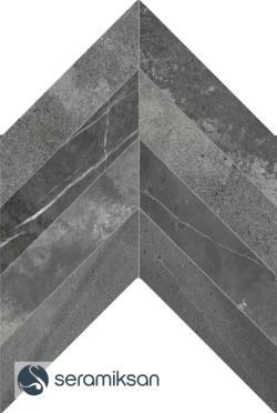 Seramiksan 40x60 Loft Antrasit Mat