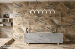 Seramiksan 60x120 Amalfi Bej Full Lappato uygulama örneği