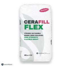 Seramiksan Cerafill Flex Silikonlu Derz Dolgu 10 kg Kahve
